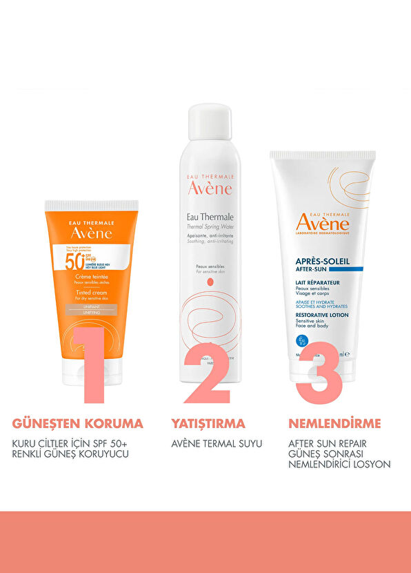 Avene Colour Cream Colour SPF50+ Sunscreen for Dry Skin 50ml - 2