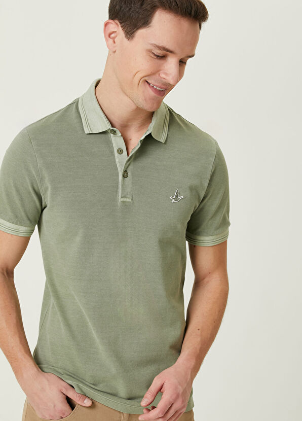 Beymen Club Slim Fit Çağla Polo Yaka T-shirt - 2