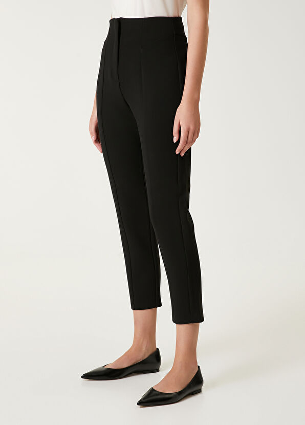 Black Slim Fit Pants Beymen Club Black Slim Fit Pants - 2