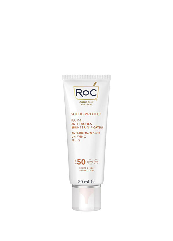 Roc Unified Fluid Anti-Borwn SPF50+ Leke Karşıtı Yüz Güneş Kremi 50 ml - 1