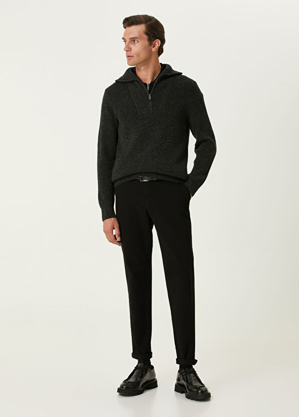 Beymen Club Black Twill Sport Pants - 1