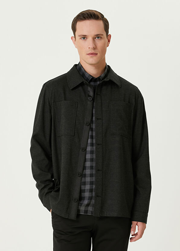 Beymen Club Black Outer Shirt - 1