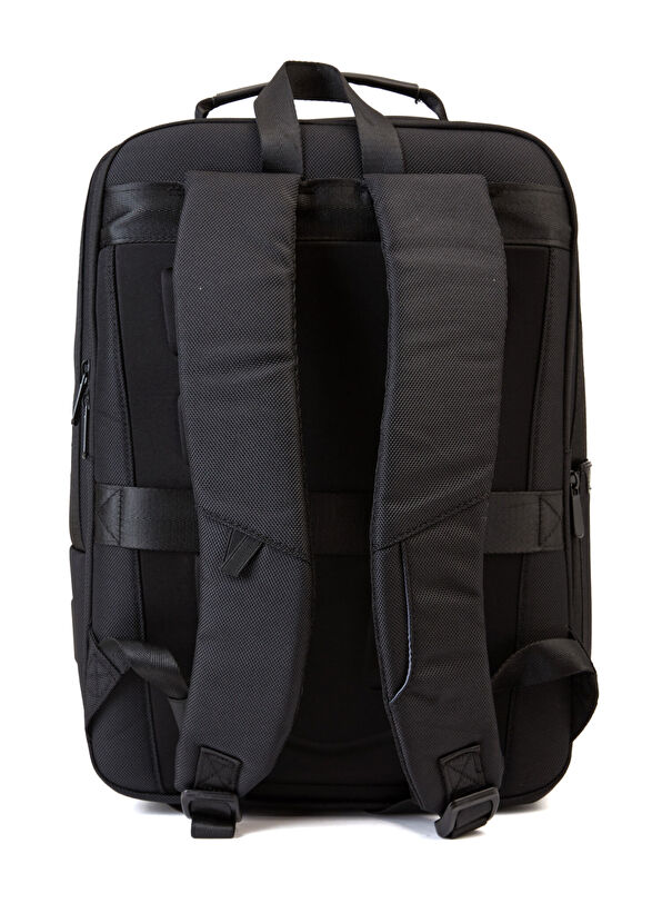 Siyah Erkek Sırt Çantası - Görsel 5