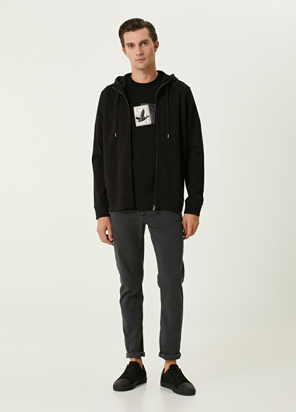 Beymen Club Black Hooded Sweatshirt - 3