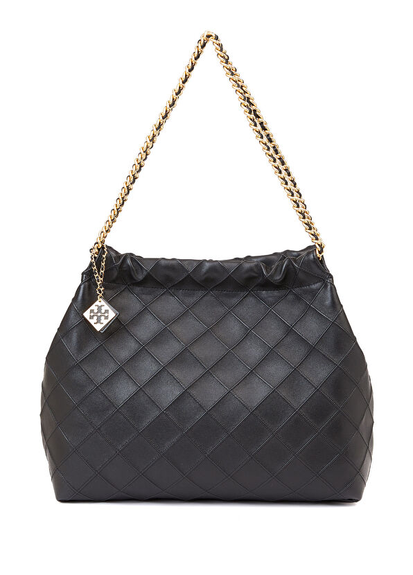 Tory Burch Fleming Siyah Kadın Deri Çanta - 1