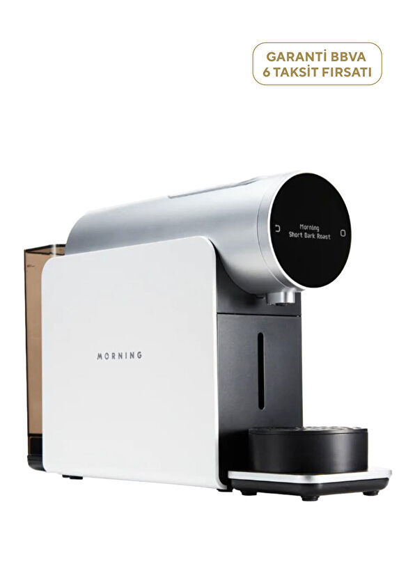 Morning Morning Beyaz Kapsül Kahve Makinesi - 1