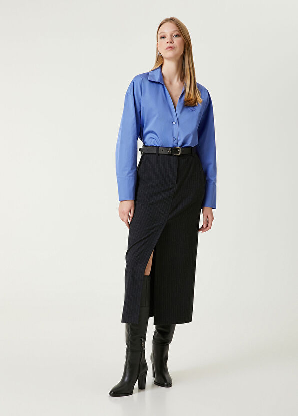 Beymen Club Mavi Basic Gömlek - 3