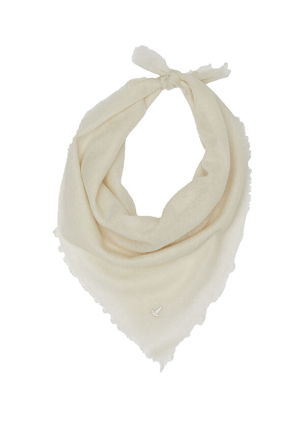 Beymen Club Ecru Women's Cashmere Shawl - 3