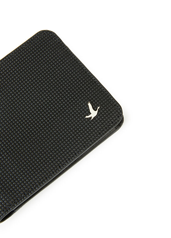 Beymen Club Siyah Kare Dokulu Erkek Deri Cüzdan - 4