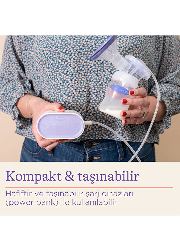 Lansinoh Kompakt Tekli Elektrikli Göğüs Pompası - 2