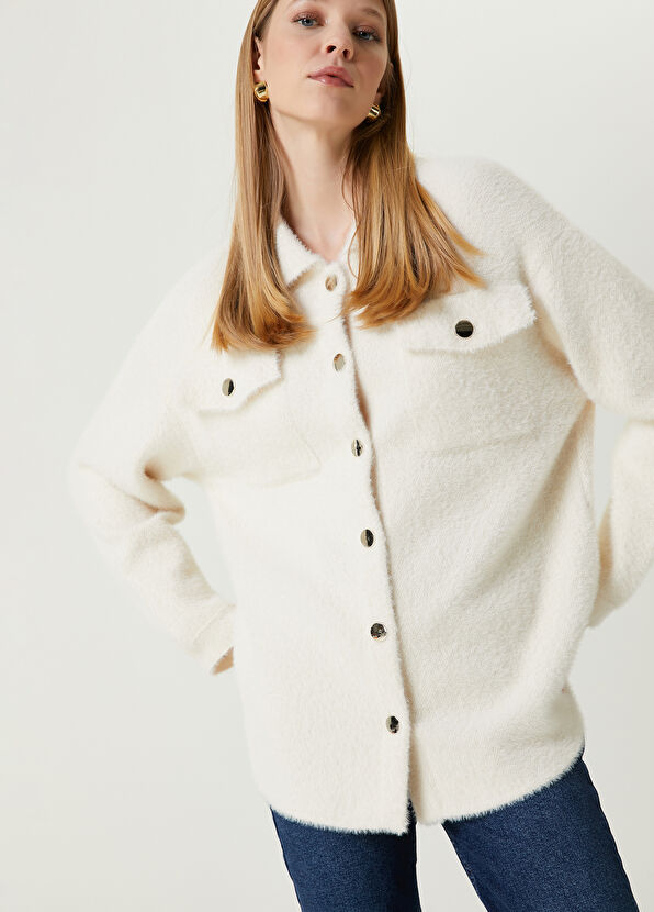 Beymen Club Off-White Shirt Form Jacket - 2