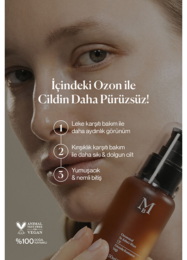 Misbahçe Ozonlu Yenileyici Onarıcı Kantaron Yağı 100 ml - 2