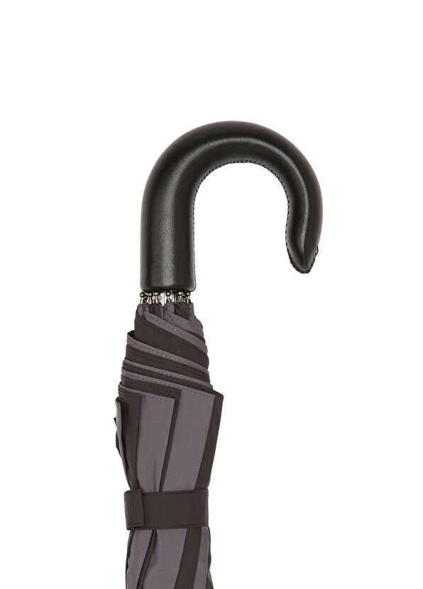 Siyah Gri Şemsiye - Görsel 4