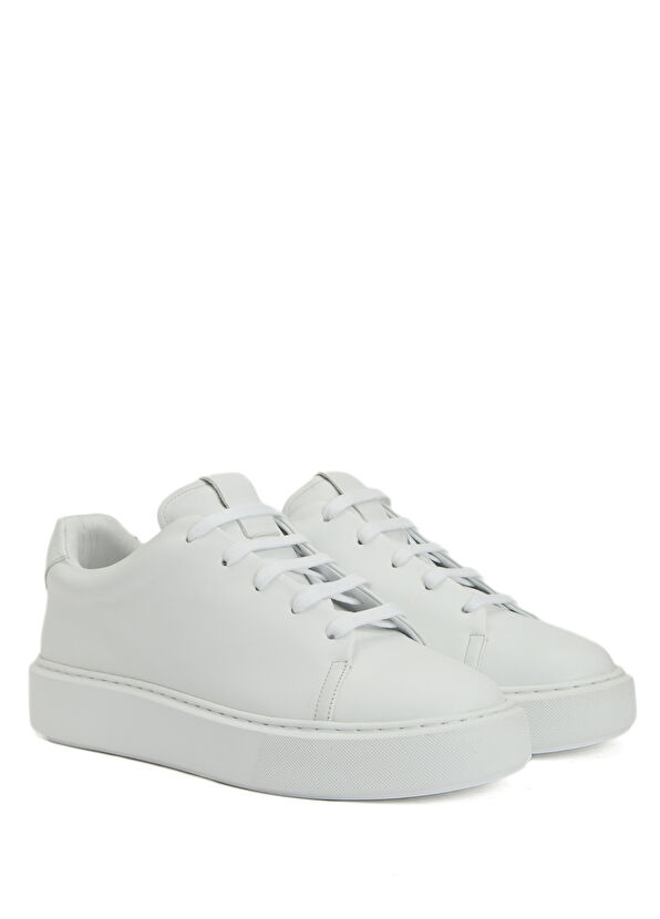Beymen Club Beyaz Erkek Deri Sneaker - 2