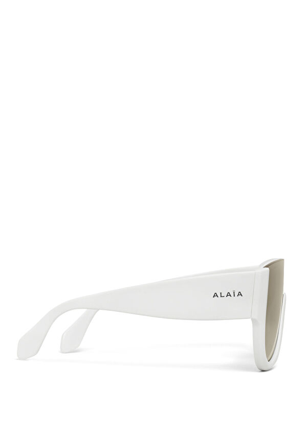 Alaïa White Women's Sunglasses - 2