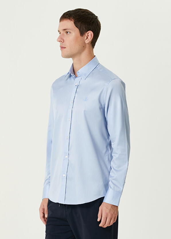 Beymen Club Mavi Comfort Fit Gömlek - 2