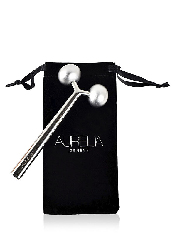 Aurelia Genève Stainless Steel Face & Neck Roller - 3