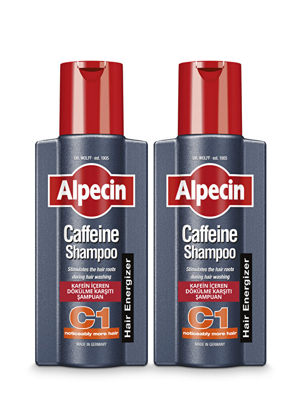 Alpecin C1 Kafeinli Dökülme Karşıtı 2'li Şampuan Seti - 1