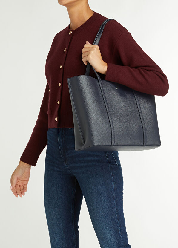 Beymen Club Picollo Navy Blue Women's Shopping Bag - 2