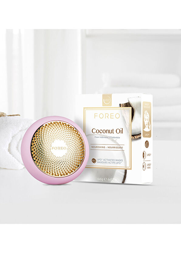Foreo UFO Mask Coconut Oil Moisturizing 6-Pack Face Mask - 4