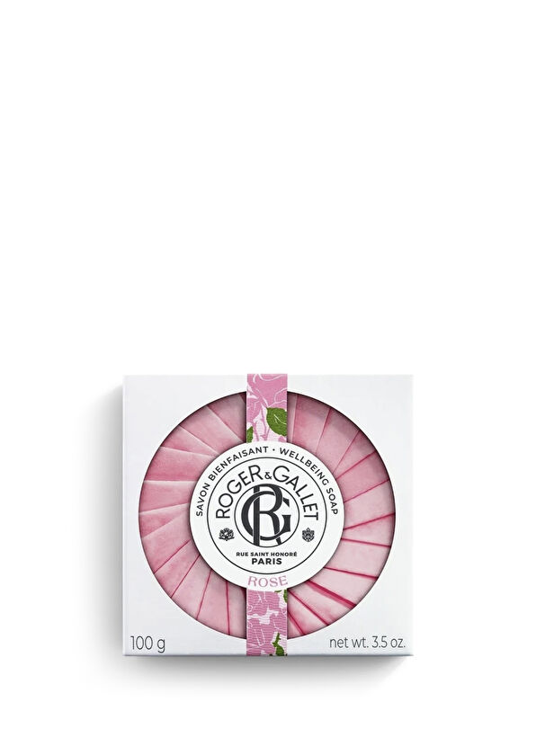 Roger&Gallet Rose Bitkisel Gül Özü Kalıcı Doğal Koku Katı Sabun 100 gr - 1