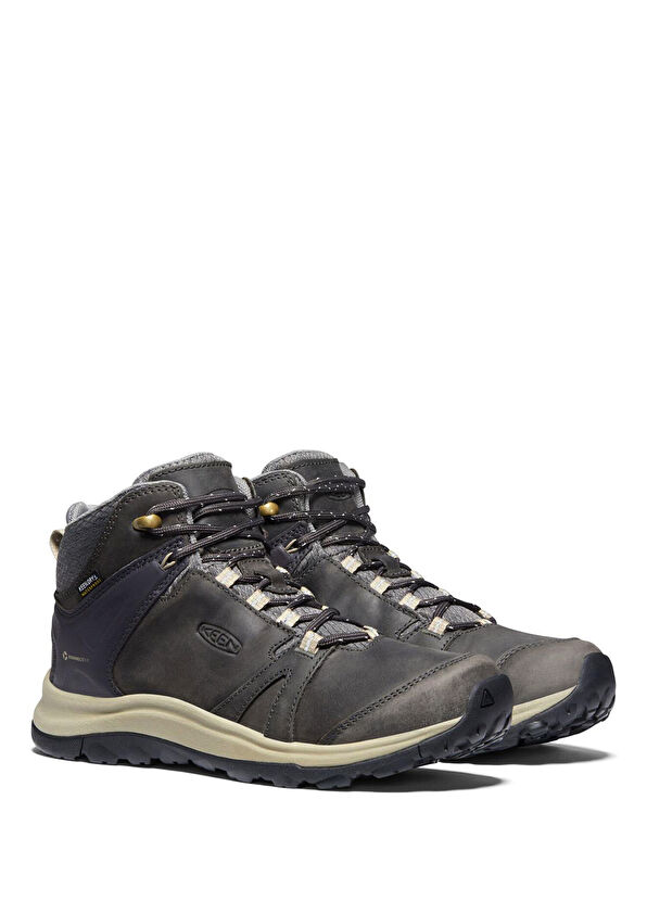 Keen Terradora II Maget Plaza Taupe Leather Waterproof Women's Boots - 2