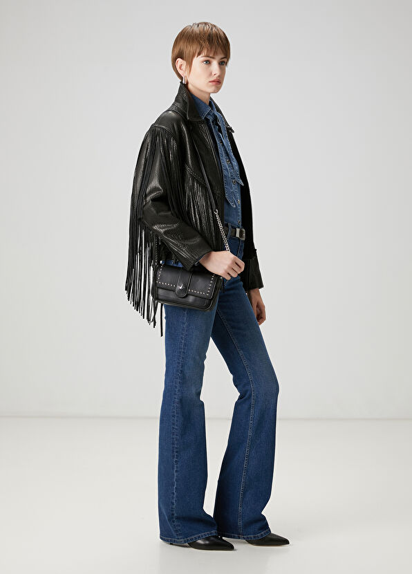 Beymen Club Siyah Püsküllü Deri Ceket - 2