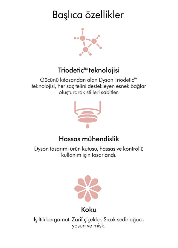 Dyson Chitosan™ Şekillendirme Öncesi Saç Kremi (Düz/Dalgalı ve İnce Telli Saçlar 100 ml) - 4