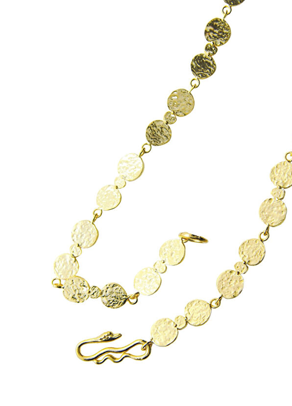 Griffart Golden Scale Altın Kaplama Kolye - 2