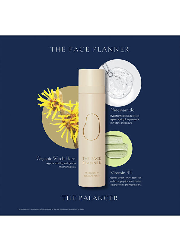 The Face Planner The Balancer Hydrating Soothing Skin Tonic 200 ml - 2