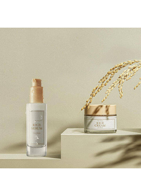 I’m From Rice Cream Parlatıcı Pirinç Kepeği Sulu ve Seramitli Yüz Kremi 50 gr - 4