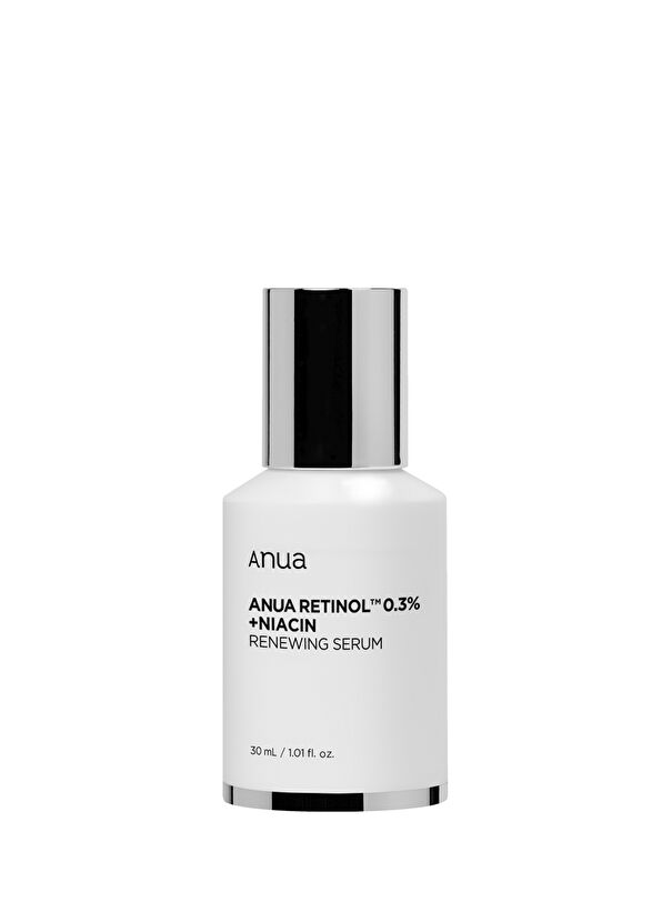 Anua Retinol 0.3% + Niacin Renewing Serum Anti-Wrinkle and Anti-Blemish 8 types of Peptide and Retinol Serum 30ml - 1