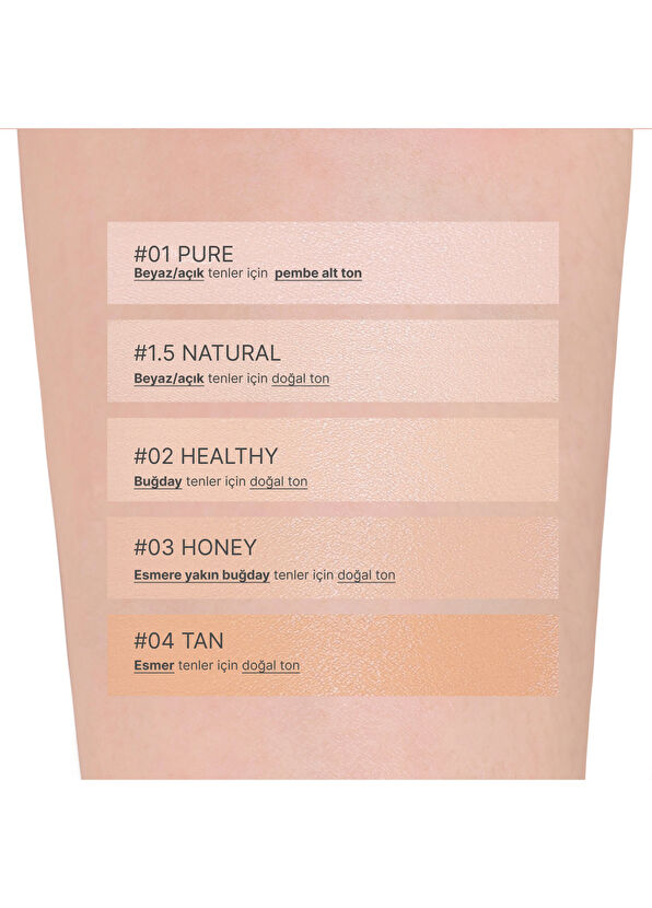 Amuse Dew Power Vegan Cushion SPF 50+ PA++++ Centella BB Krem 15 gr - 2