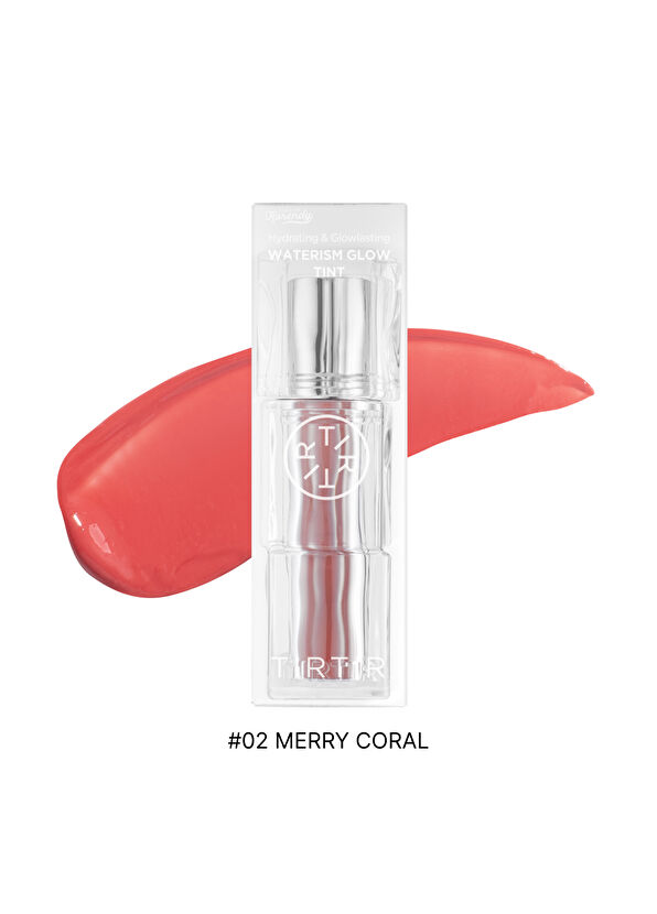 Tırtır Waterism Glow Tint 02 Merry Coral DDolgunlaştırıcı Parlaklık Veren 12 Saate Kadar Nemlendirici Dudak Tinti 4 gr - 2