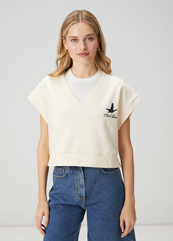 Beymen Club Ecru Sweater - 1