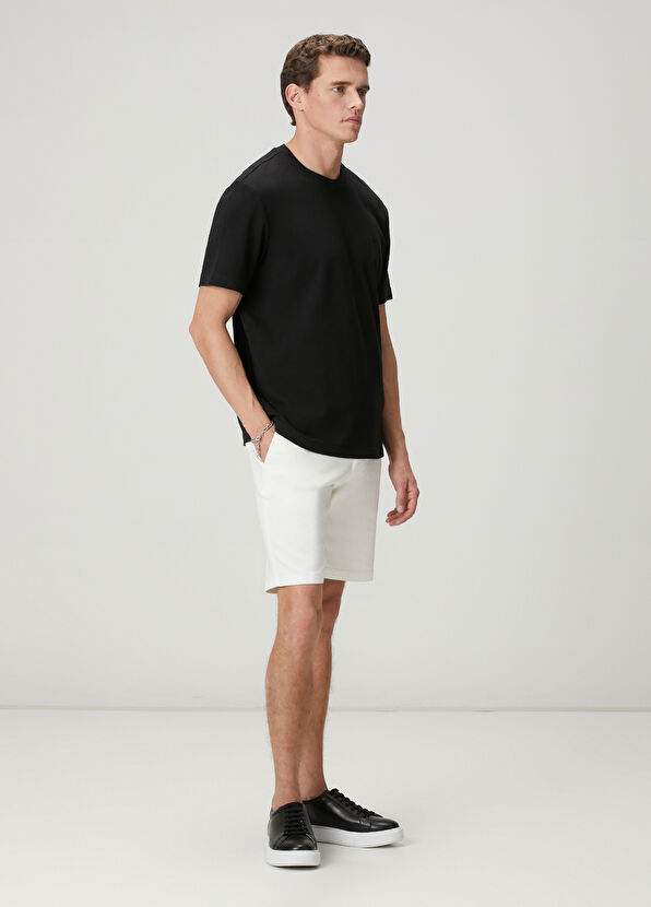 Beymen Club Relax Fit Black Basic T-Shirt - 3