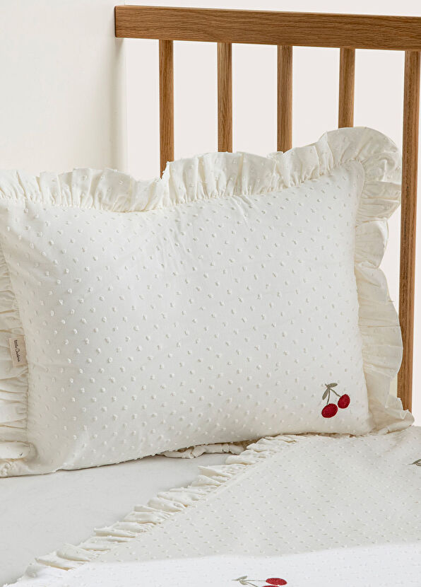 Chakra Cherry Boom Vanilla Cotton Baby Kids Bedspread Set - 2