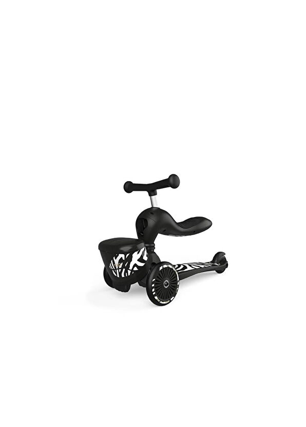Scoot And Ride Highwaykick 1 Zebra Lifestyle Kids' Scooter with Seat - 2