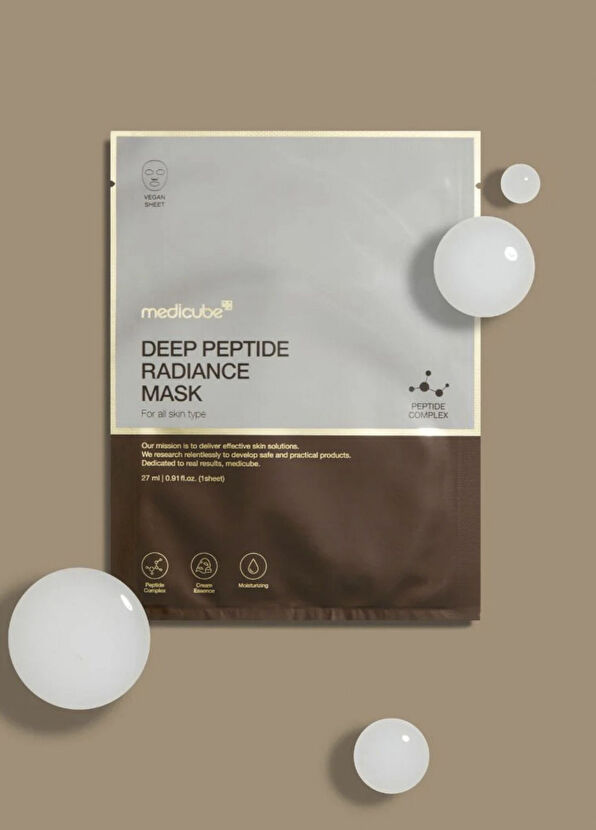 Medicube Deep Peptide Radiance Mask 1EA Sıkılaştırıcı Yüz Maskesi   - 2