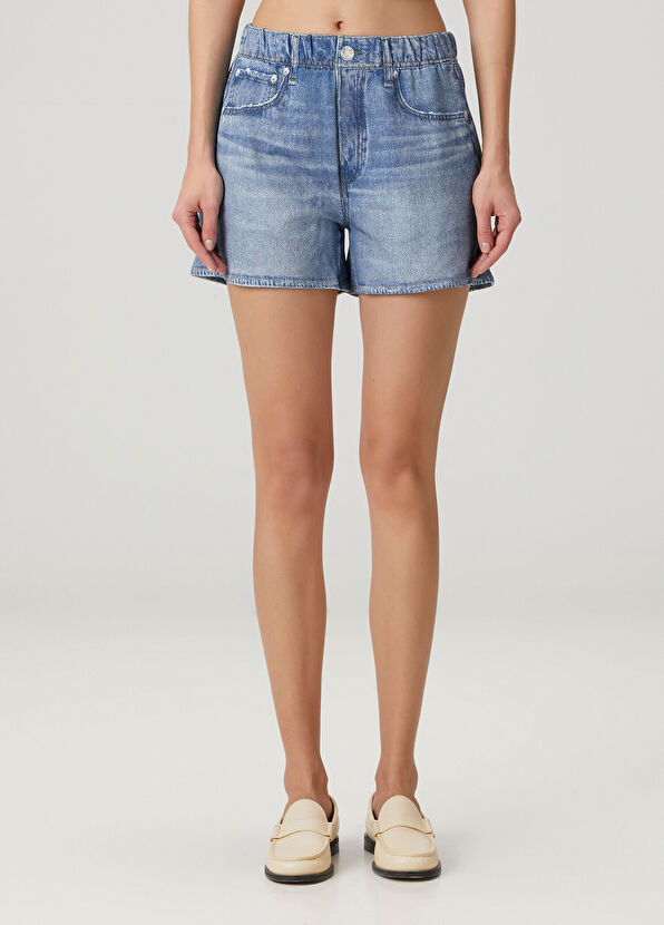 Rag&Bone Blue Denim Shorts - 2