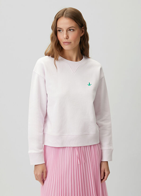 Beymen Club Açık Pembe Basic Sweatshirt - 4