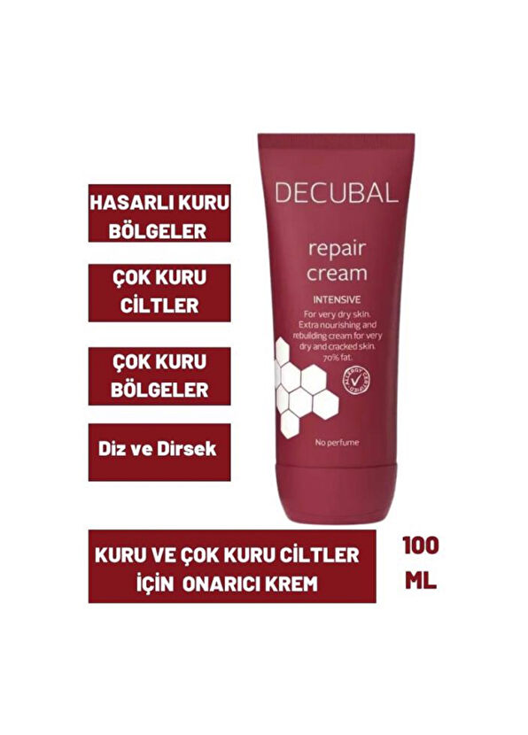Decubal Basic Repair Onarıcı Yüz Kremi 100 ml + Face Wash Yüz Yıkama Jeli  150 ml + Roll On 50 ml Cilt Bakım Seti - 4