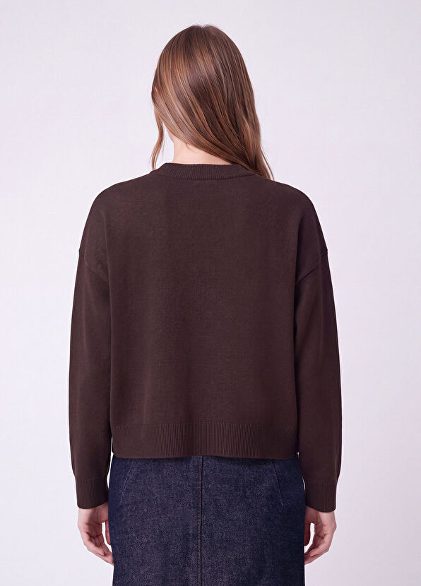 Beymen Club Clubby Brown Knit Sweater - 4