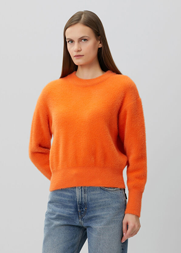 Beymen Club Baby Pink Soft Touch Furry Sweater - 1