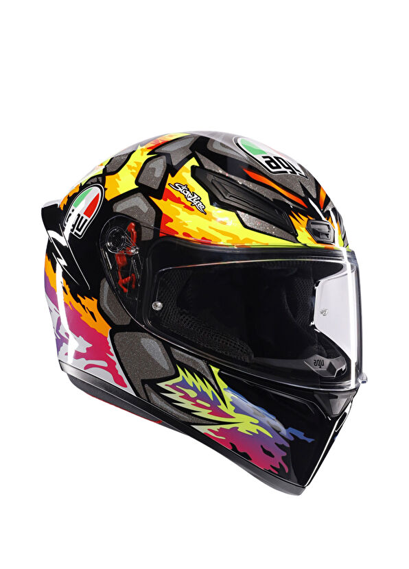 Agv K1 S Bezzecchi Kapalı Motosiklet Kaskı - 1