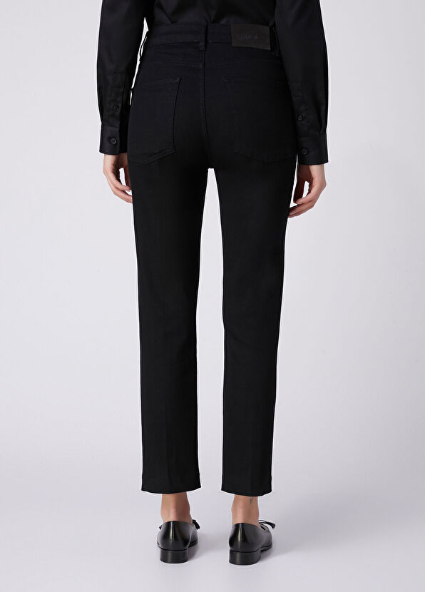 Beymen Club Siyah Straight Leg Jean Pantolon - 4
