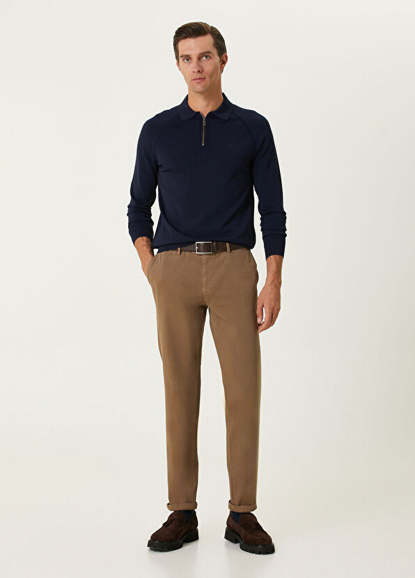 Beymen Club Navy Blue Polo Sweater - 3