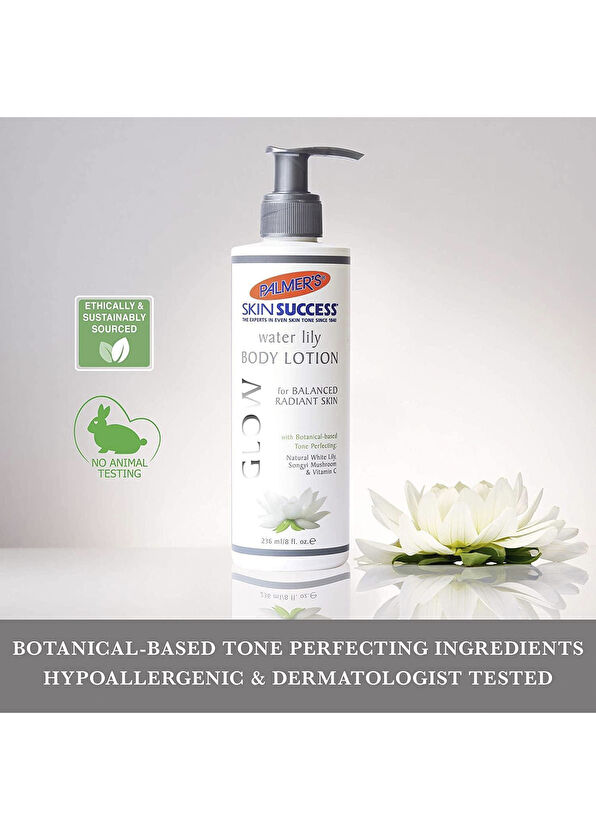 Palmers Skin Success Glow Water Lily Hand and Body Lotion Moisturizing Nourishing Body Lotion 236 ml - 2