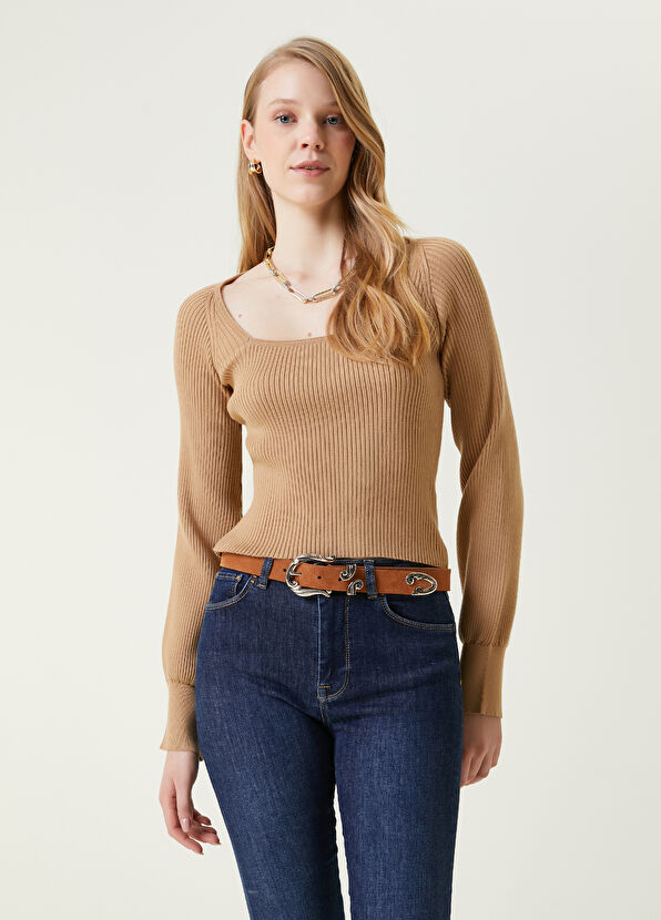 Beymen Club Camel Sweater - 1