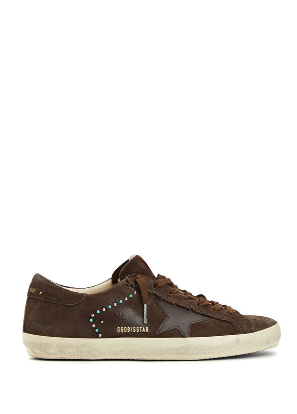 Golden Goose Superstar Brown Men's Leather Sneakers - 1